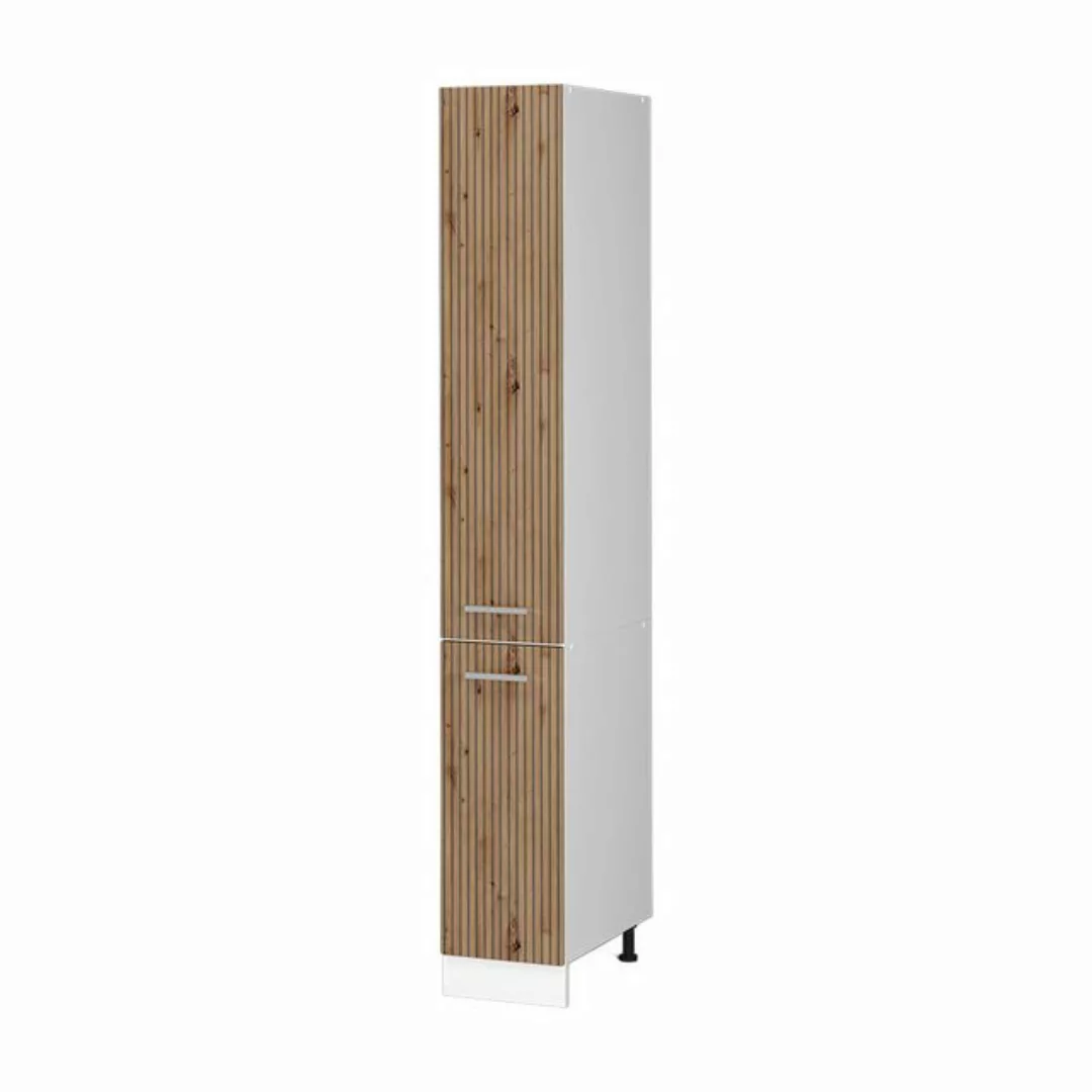 Vicco Hochschrank R-Line, Artisan-Eiche/Weiß, 30 cm günstig online kaufen