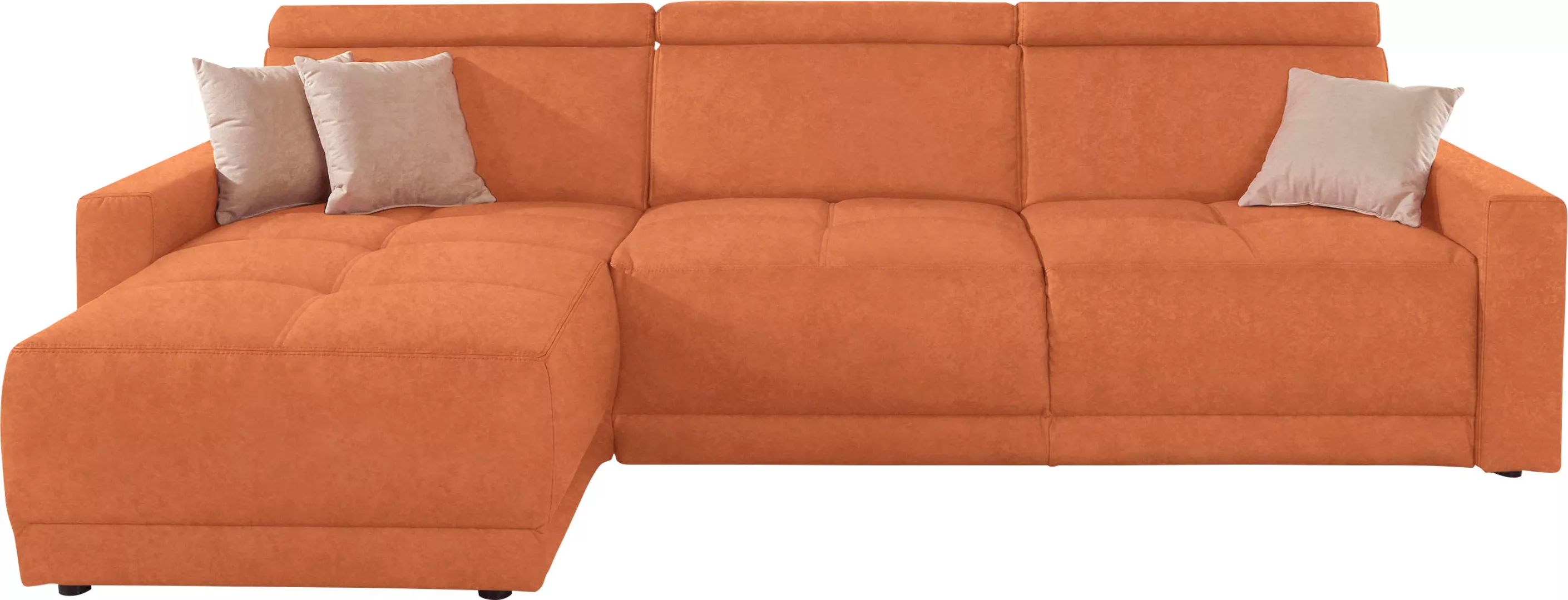 DOMO collection Ecksofa "Ava L-Form", mit Recamiere, Federkern wahlweise mi günstig online kaufen