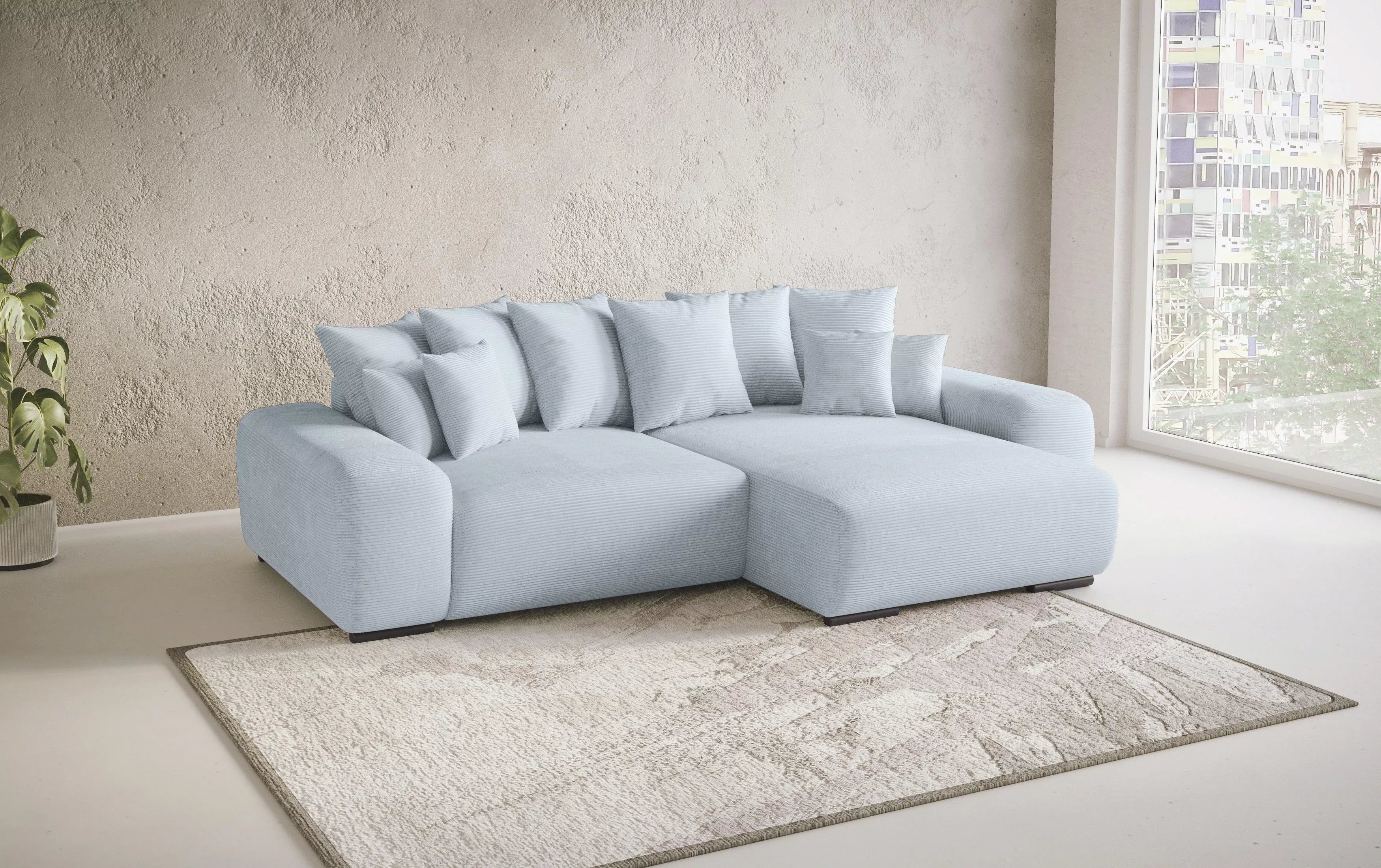 Mr. Couch Ecksofa »Sundance L-Form«, Dauerschläfer mit EasyBett-Schlaffunkt günstig online kaufen