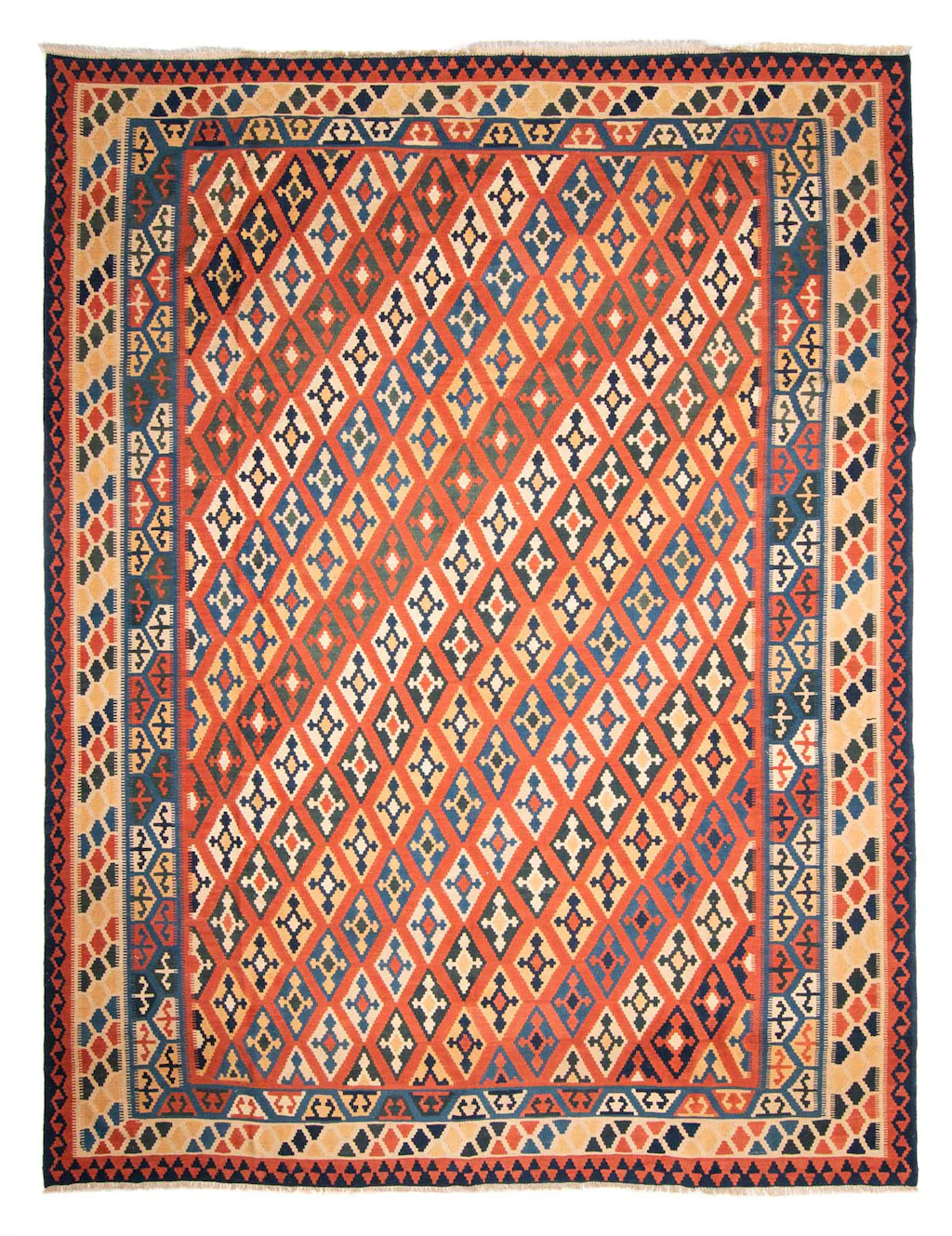 morgenland Wollteppich »Kelim - Oriental - 388 x 308 cm - mehrfarbig«, rech günstig online kaufen