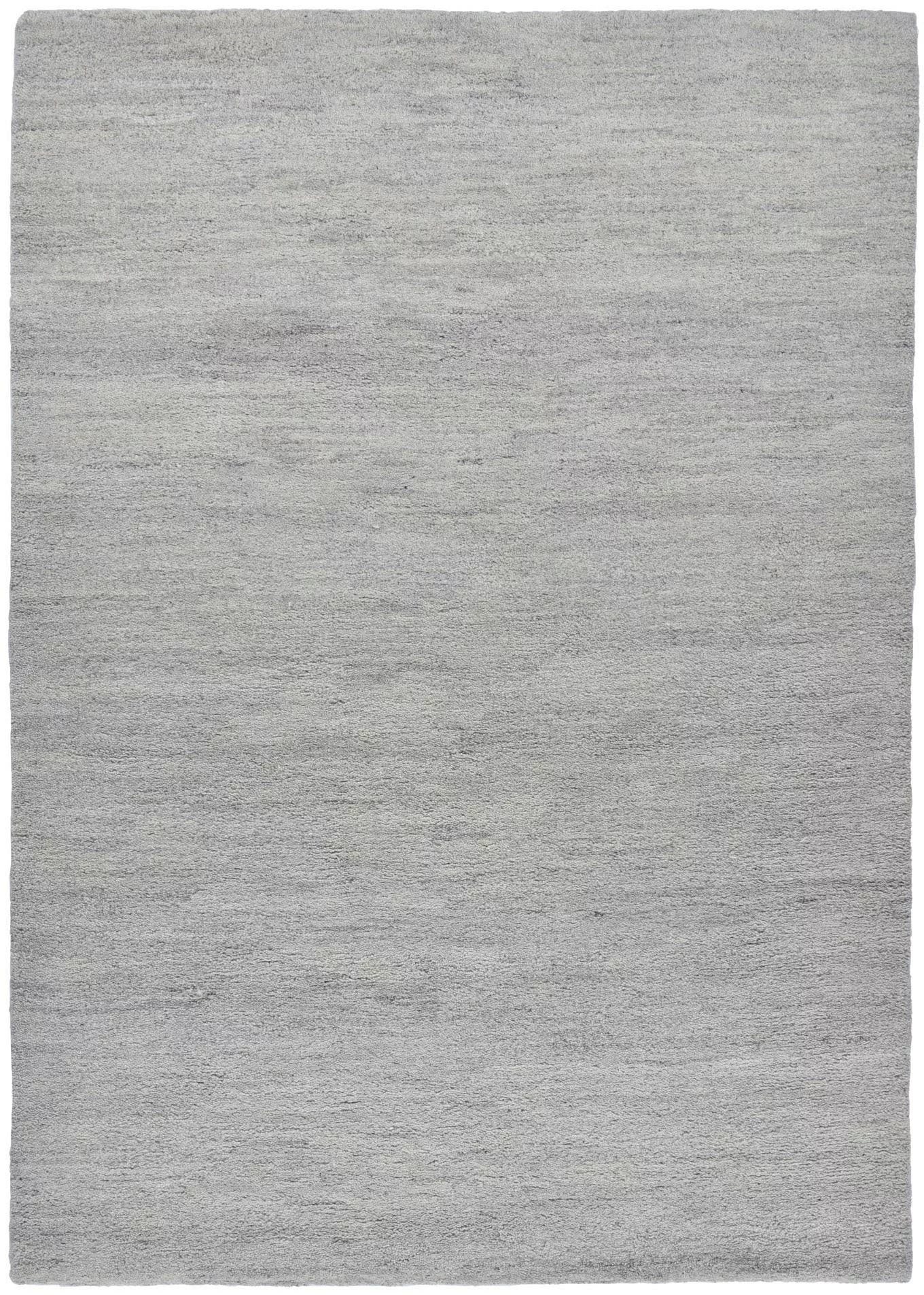 THEKO Wollteppich »Hadj Uni«, rechteckig, echter Berber Teppich, reine Woll günstig online kaufen
