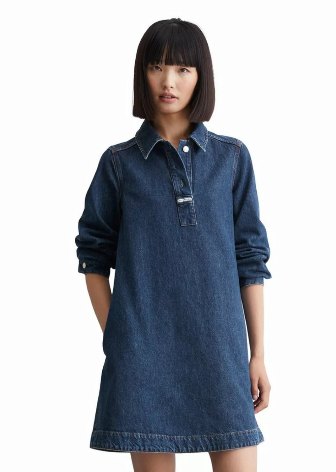 Marc OPolo DENIM Blusenkleid "aus reinem Organic Cotton" günstig online kaufen