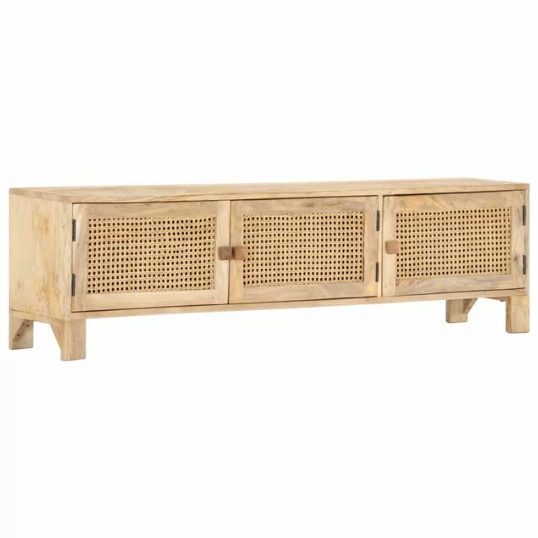 vidaXL TV-Schrank TV-Schrank 140 x 30 x 40 cm Massivholz Mango und Naturgef günstig online kaufen