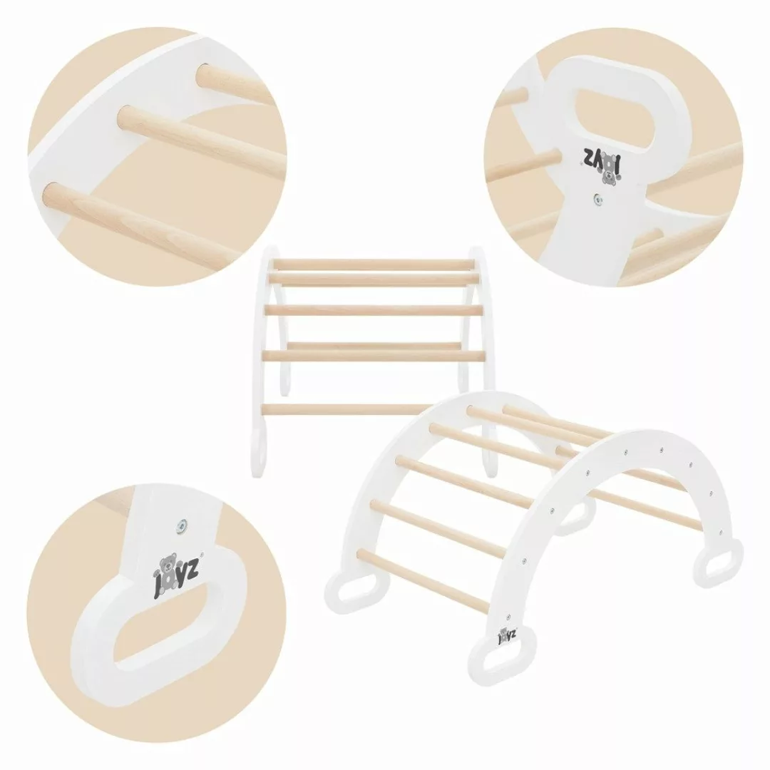 Joyz Klettergerüst Indoor Holz Spielplatz Motorik günstig online kaufen