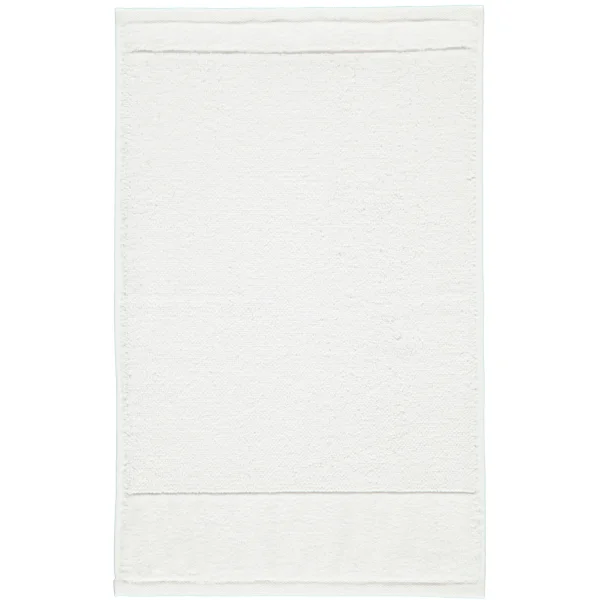 Möve Bamboo Luxe - Farbe: snow - 001 (1-1104/5244) - Gästetuch 30x50 cm günstig online kaufen