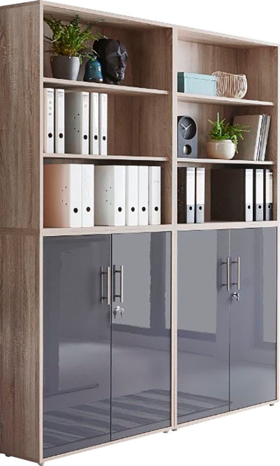 BMG Möbel Büromöbel-Set "Tabor", (Set, 4 tlg.) günstig online kaufen
