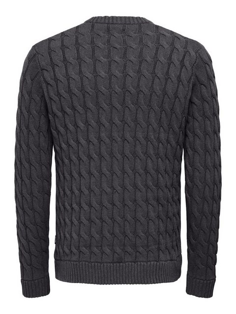 ONLY & SONS Strickpullover Strickpullover Rundhals Normal Fit langarm 7990 günstig online kaufen