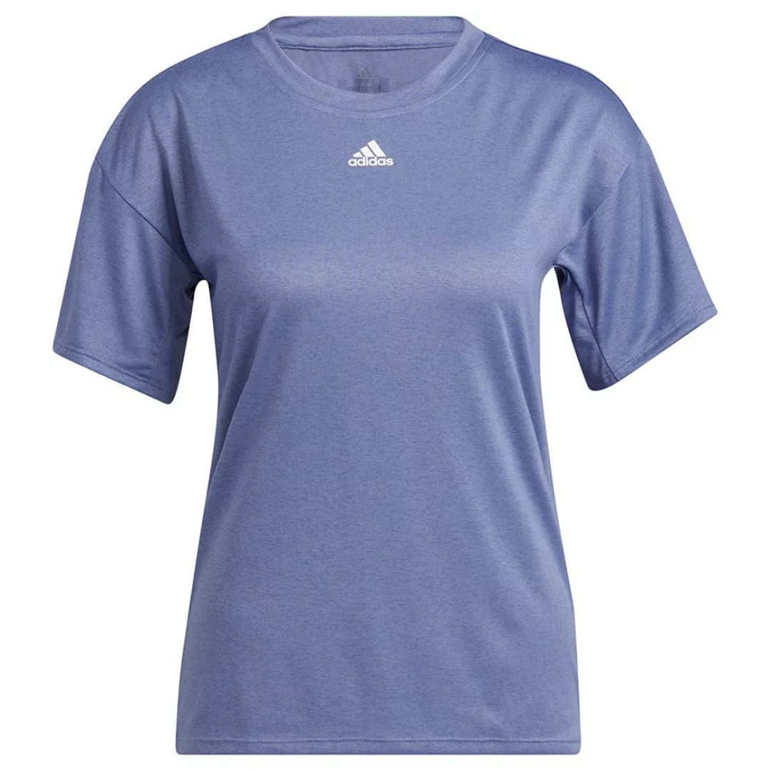 Adidas Training 3 Stripes Kurzarm T-shirt S Orbit Violet günstig online kaufen