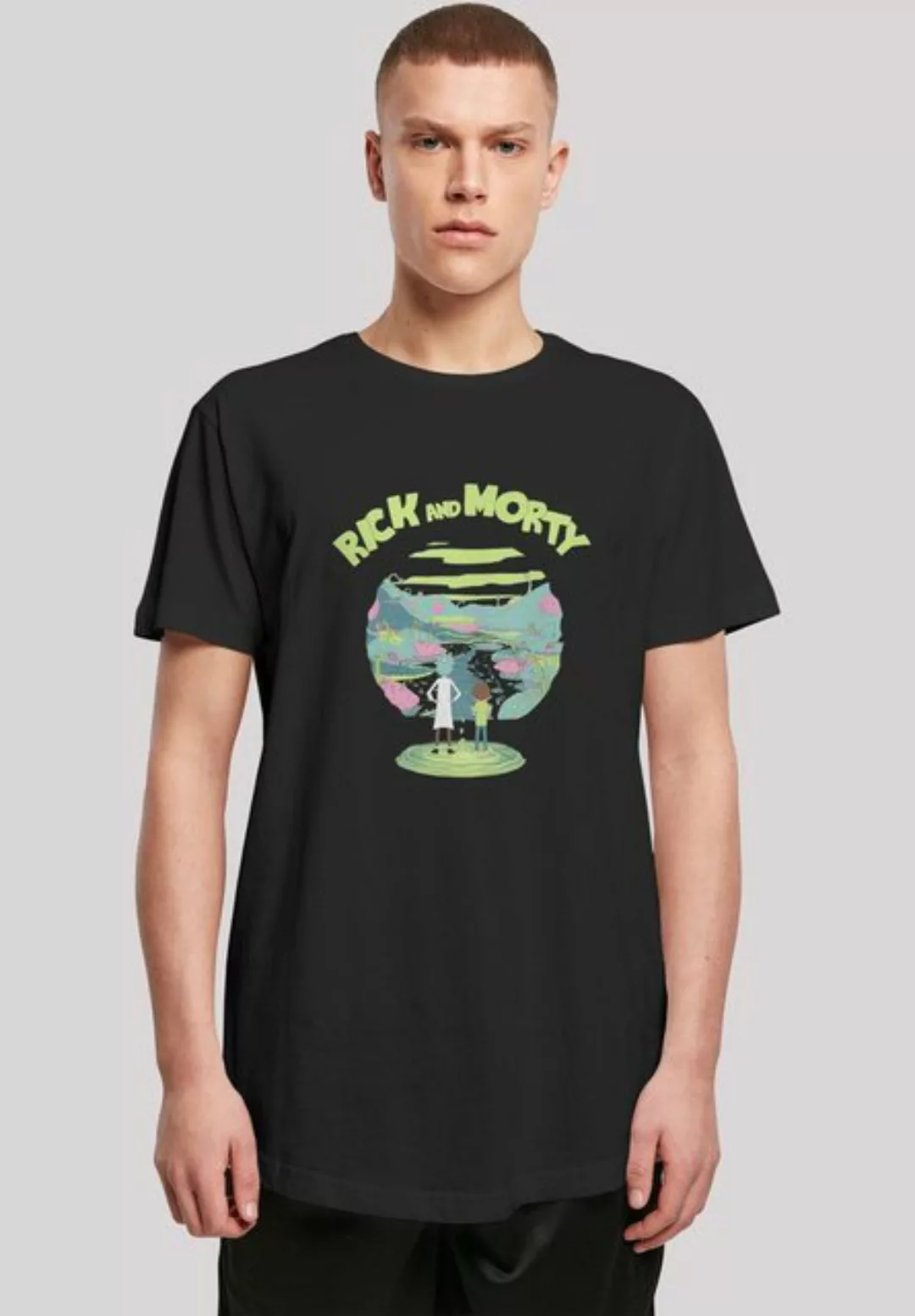 F4NT4STIC T-Shirt Rick and Morty' Print günstig online kaufen