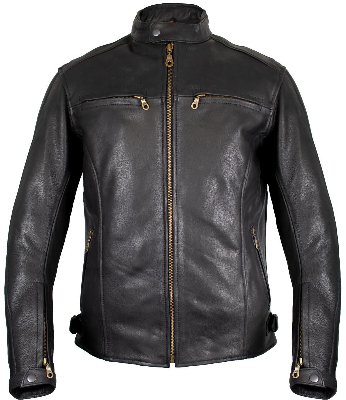 MDM Lederjacke Herren Motorrad Lederjacke aus günstig online kaufen