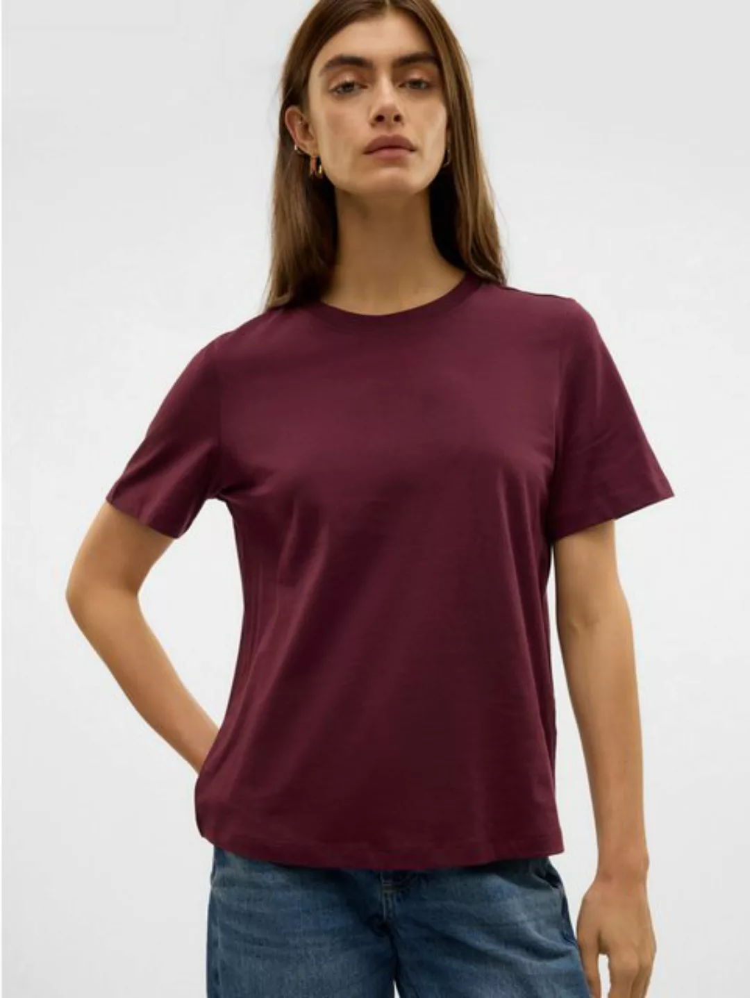 Vero Moda Kurzarmshirt VMPAULINA SS T-SHIRT GA JRS NOOS günstig online kaufen