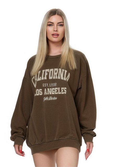 Worldclassca Longsweatshirt Worldclassca Oversized Sweatshirt CALIFORNIA Pr günstig online kaufen