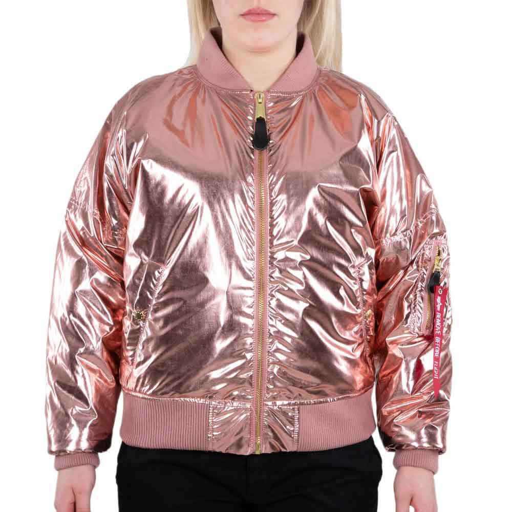 Alpha Industries Ma-1 Os Metallic Jacke S Rose Copper günstig online kaufen