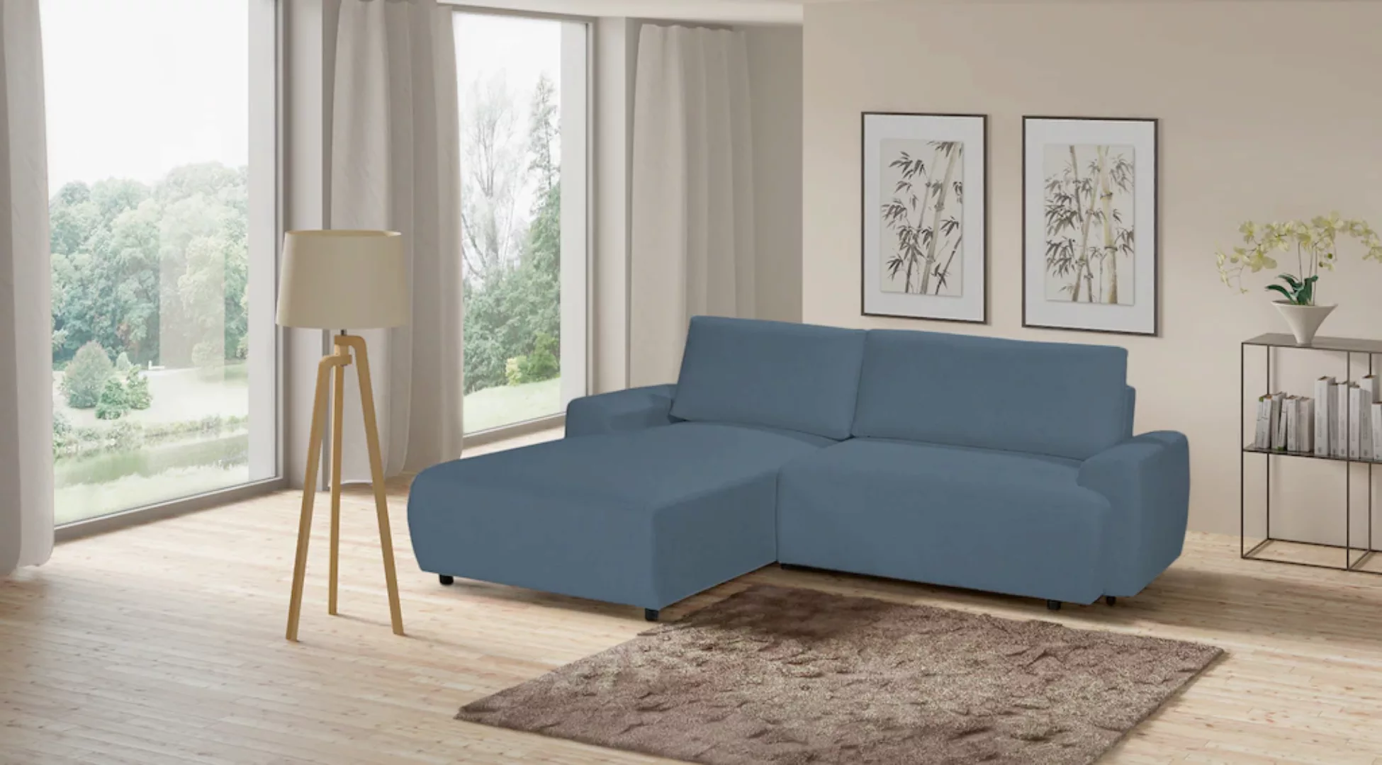 exxpo - sofa fashion Ecksofa "Gato, Designsofa mit hohem Sitzkomfort, L-For günstig online kaufen