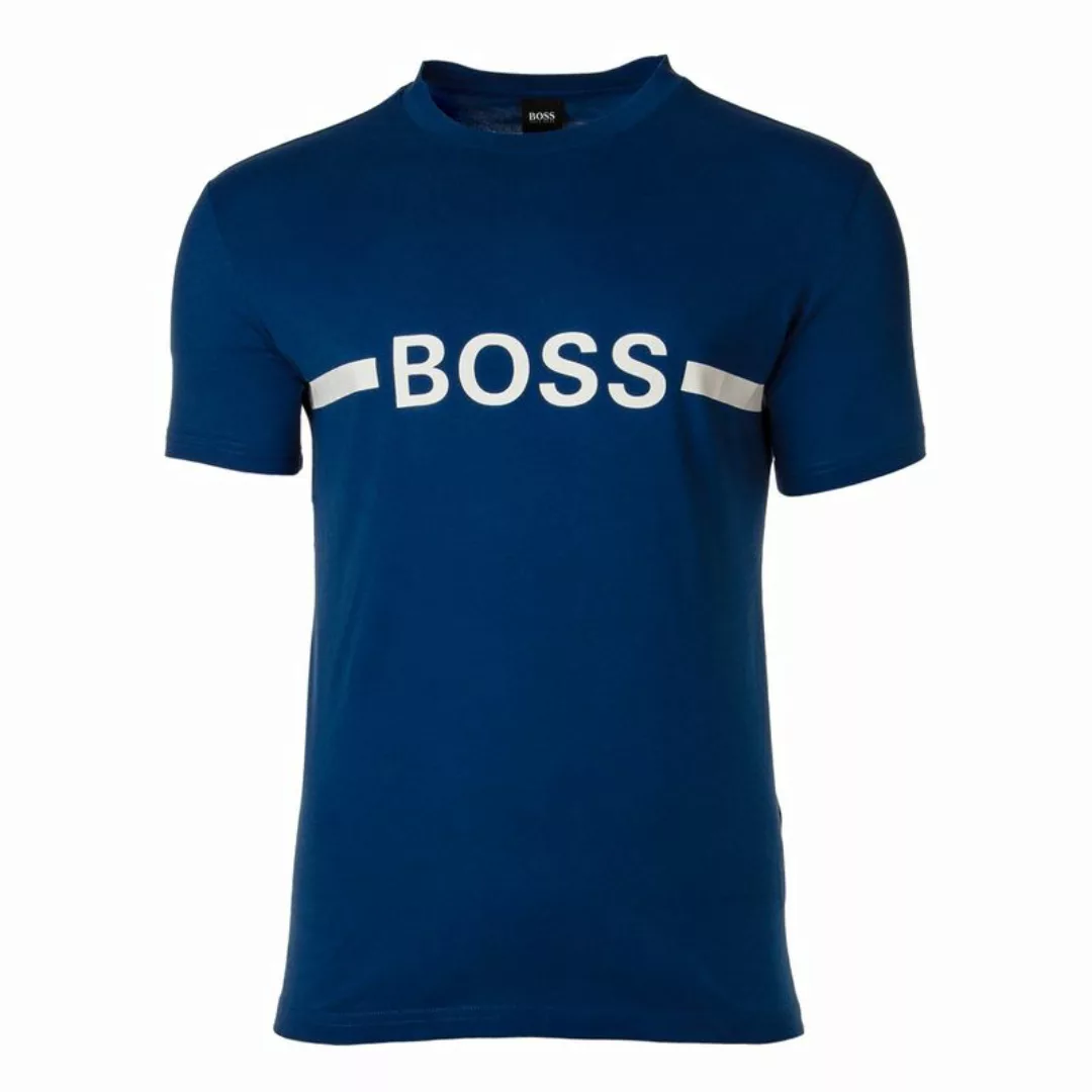 Boss Round Neck Slim Fit Kurzarm T-shirt 2XL Medium Blue günstig online kaufen