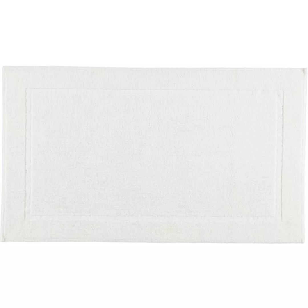 Rhomtuft - Badematte Pearl 51 - Farbe: weiß - 01 - 70x120 cm günstig online kaufen
