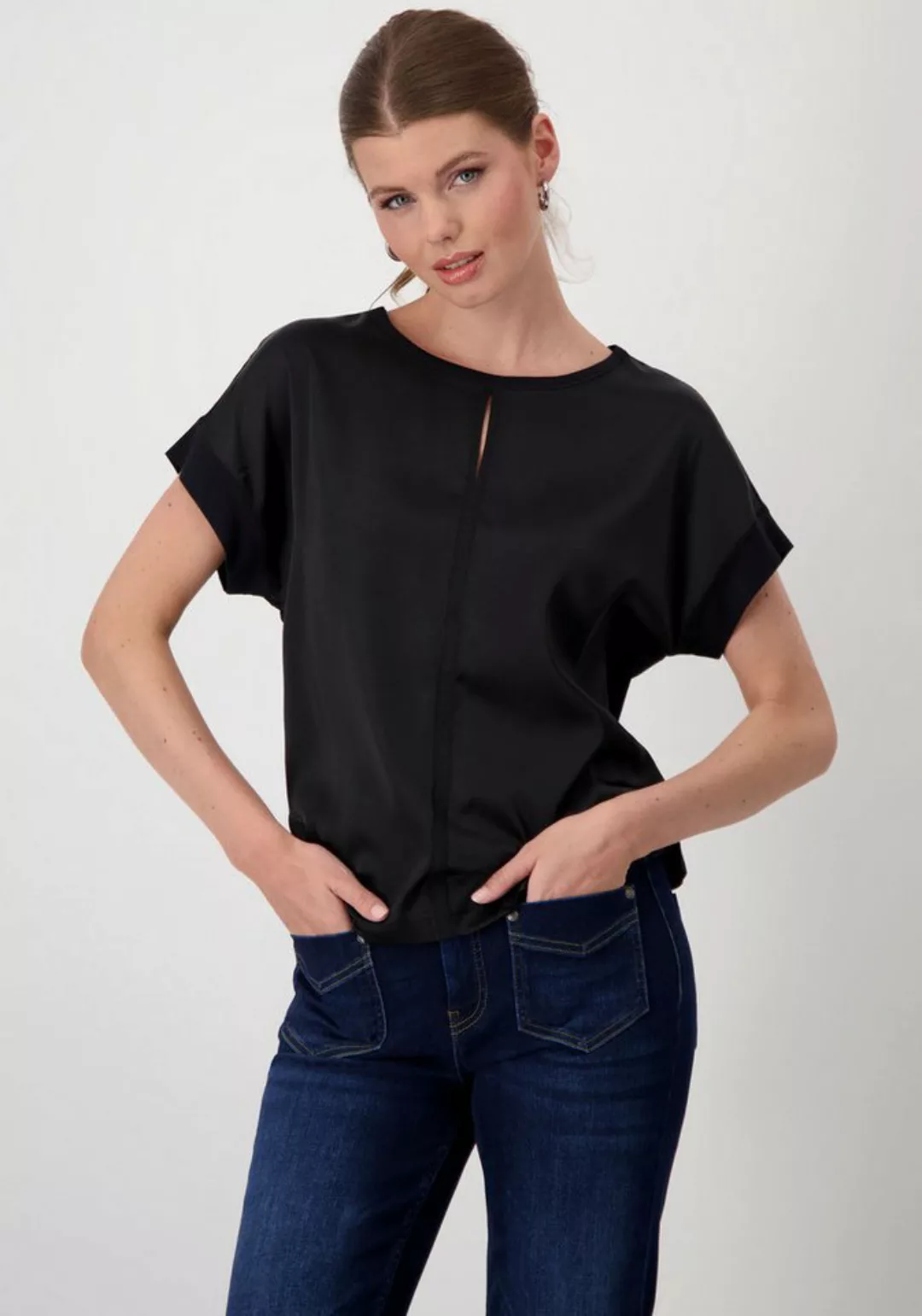 Monari Schlupfbluse mit Cut-Out günstig online kaufen