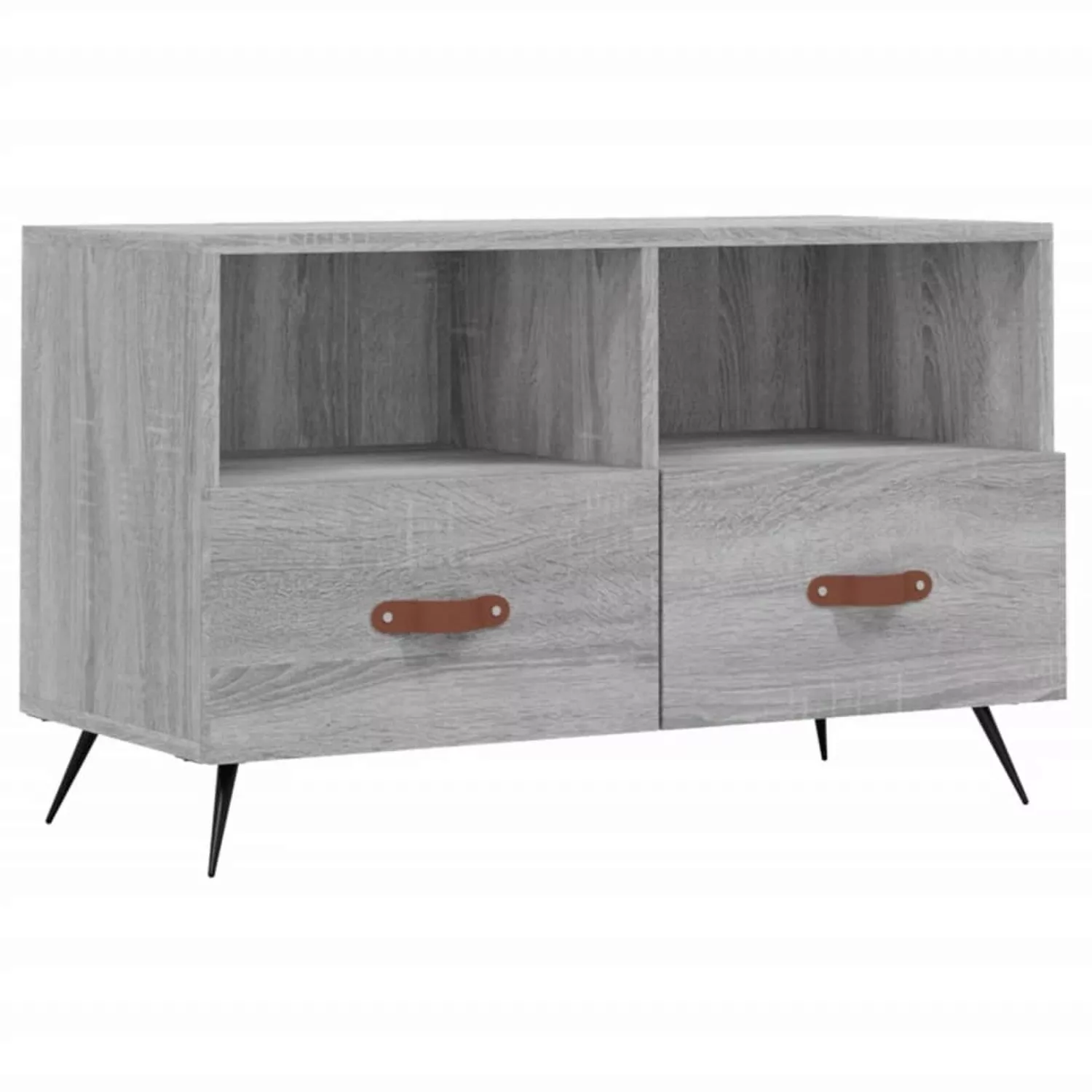 VidaXL TV-Schrank Grau Sonoma 80x36x50 cm Holzwerkstoff  Modell 3 günstig online kaufen