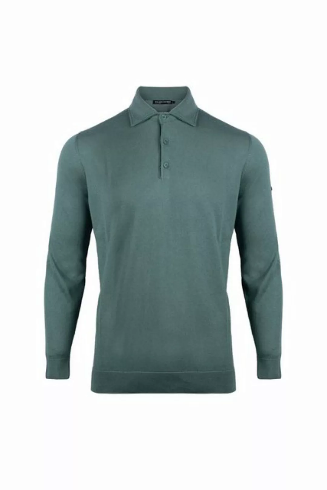 Silk and Cashmere Poloshirt Herren Langarm-Poloshirt, 85 % Seide, 15 % Kasc günstig online kaufen