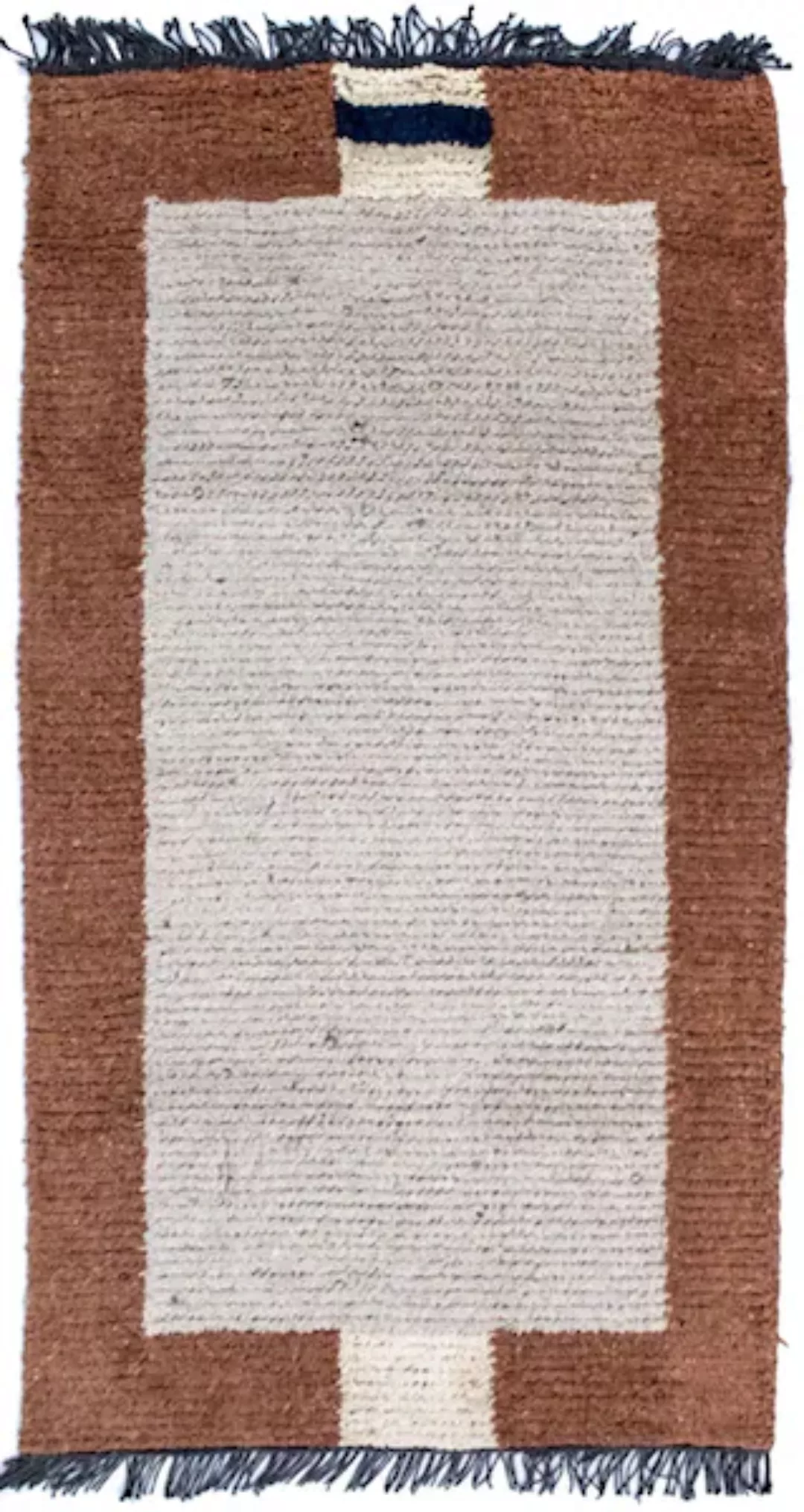morgenland Wollteppich »Nepal Teppich handgeknüpft beige«, rechteckig, hand günstig online kaufen