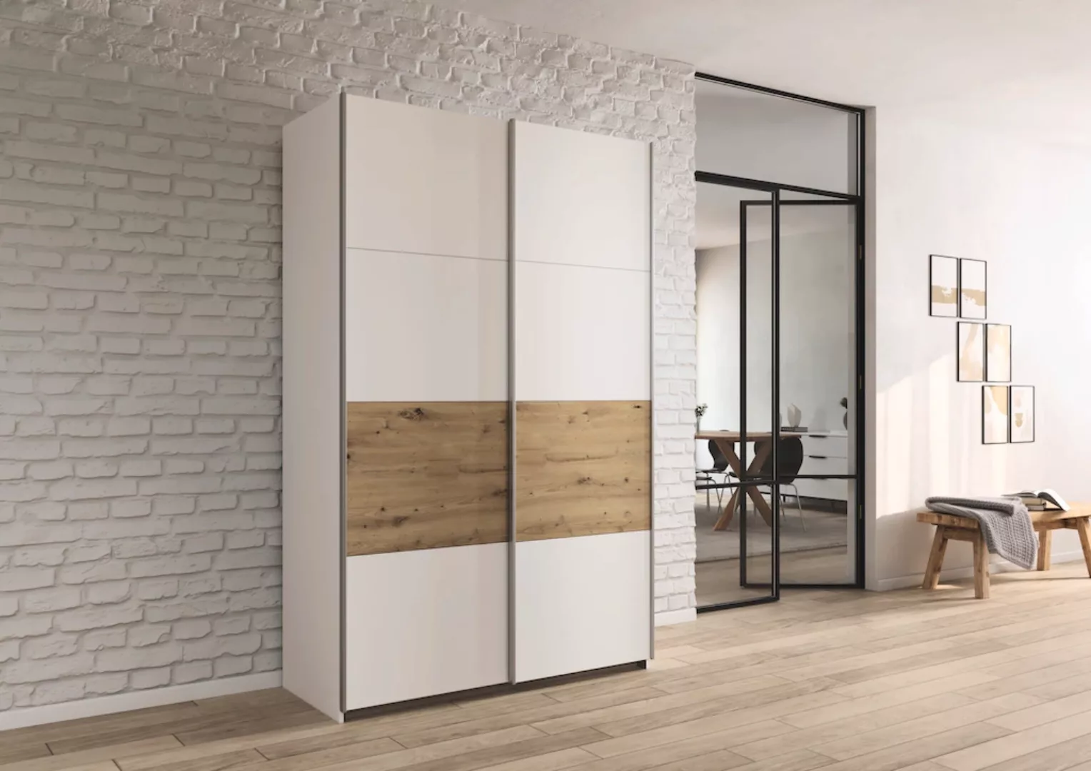 rauch Schwebetürenschrank "Kleiderschrank Schrank Garderobe Schlafzimmersch günstig online kaufen