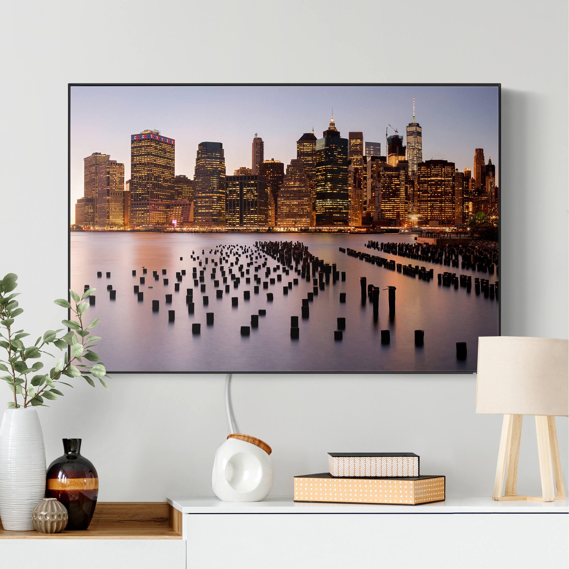 LED-Wechselbild Blick auf Manhattan Skyline günstig online kaufen