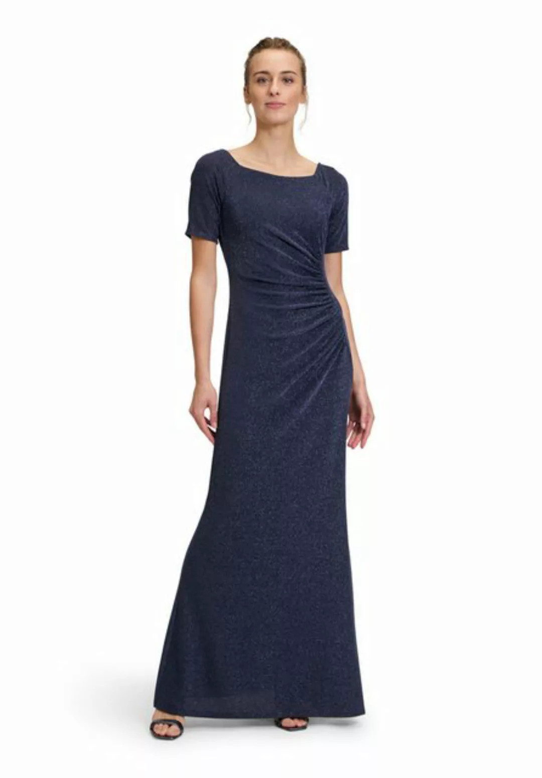 Vera Mont Maxikleid im Glitzer-Look (1-tlg) Raffung günstig online kaufen