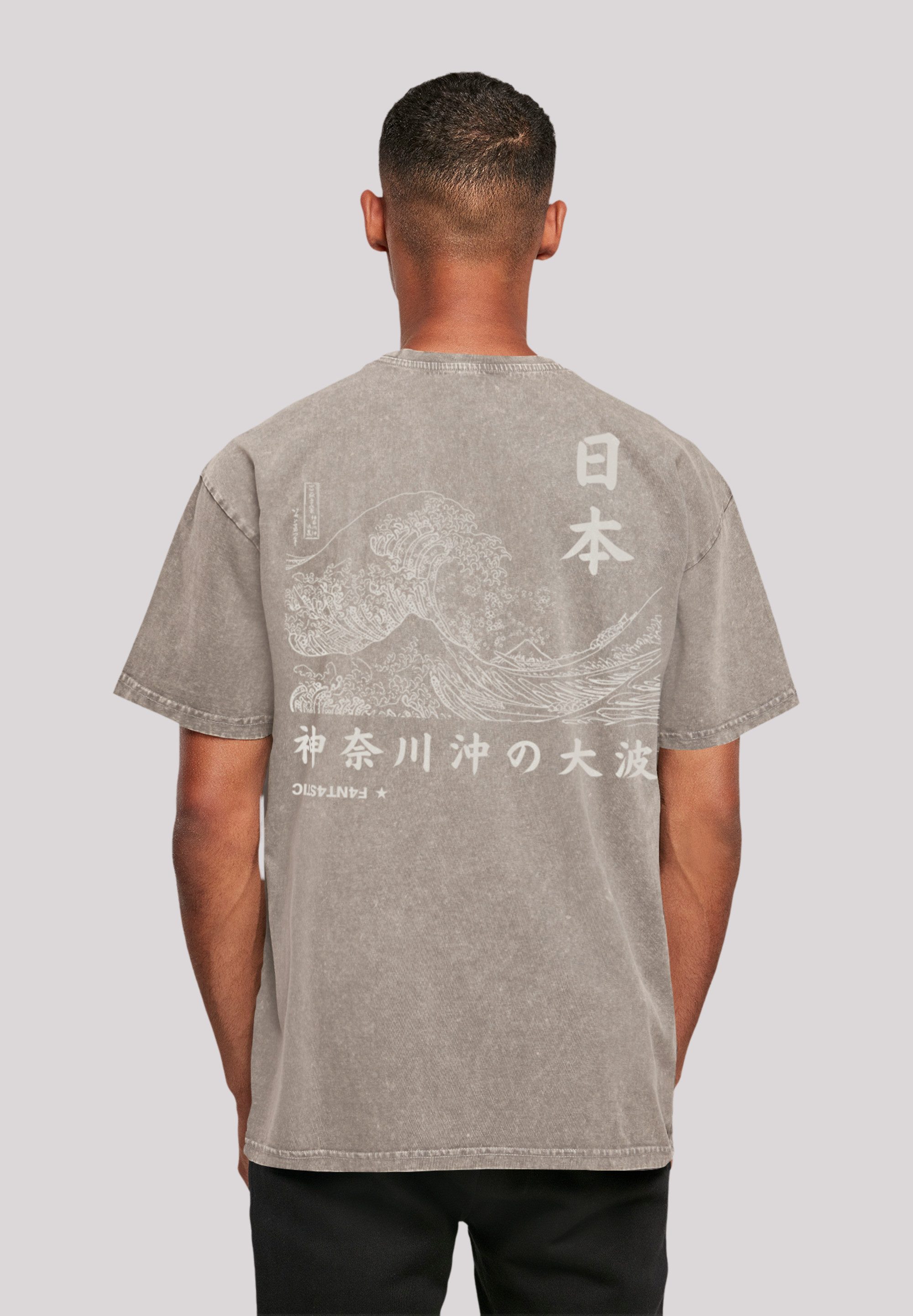 F4NT4STIC T-Shirt "Kanagawa Welle", Print günstig online kaufen