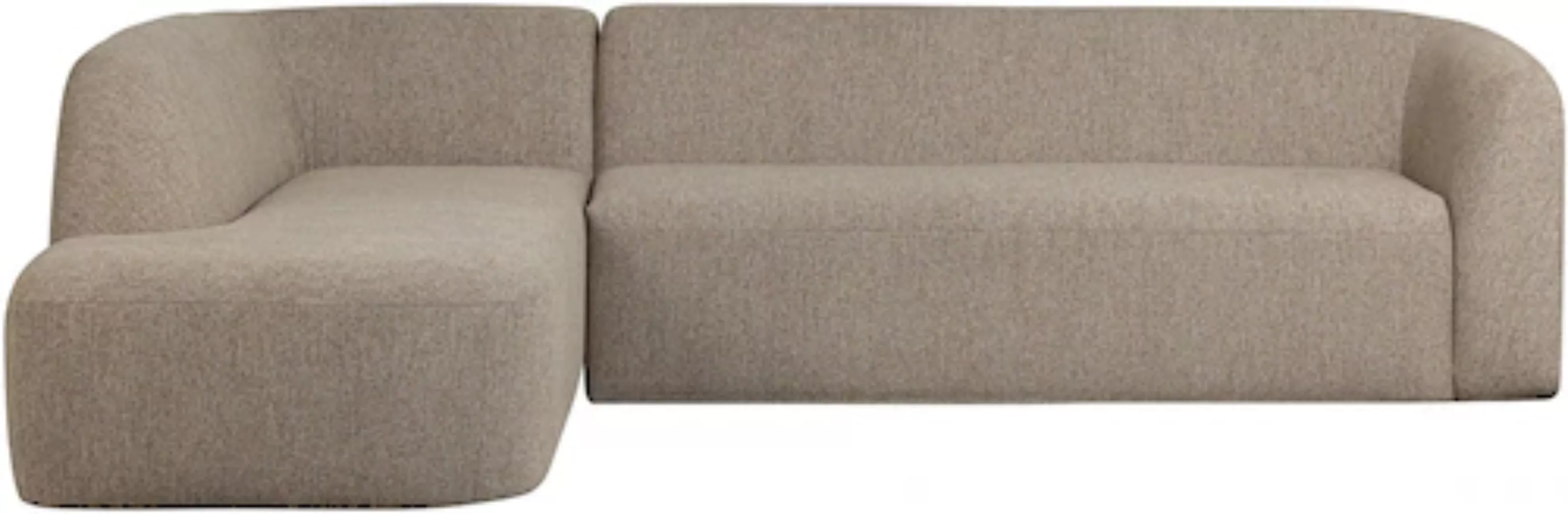 WOOOD Ecksofa "Sloping", gepolstert mit gewebter Chenille, frei im Raum ste günstig online kaufen