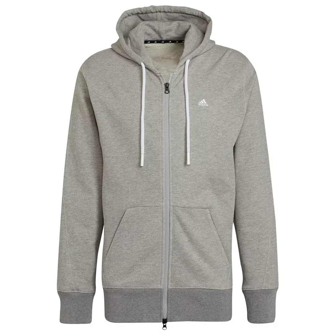 Adidas Fi Cc Sweatshirt Mit Reißverschluss 2XL Medium Grey Heather günstig online kaufen