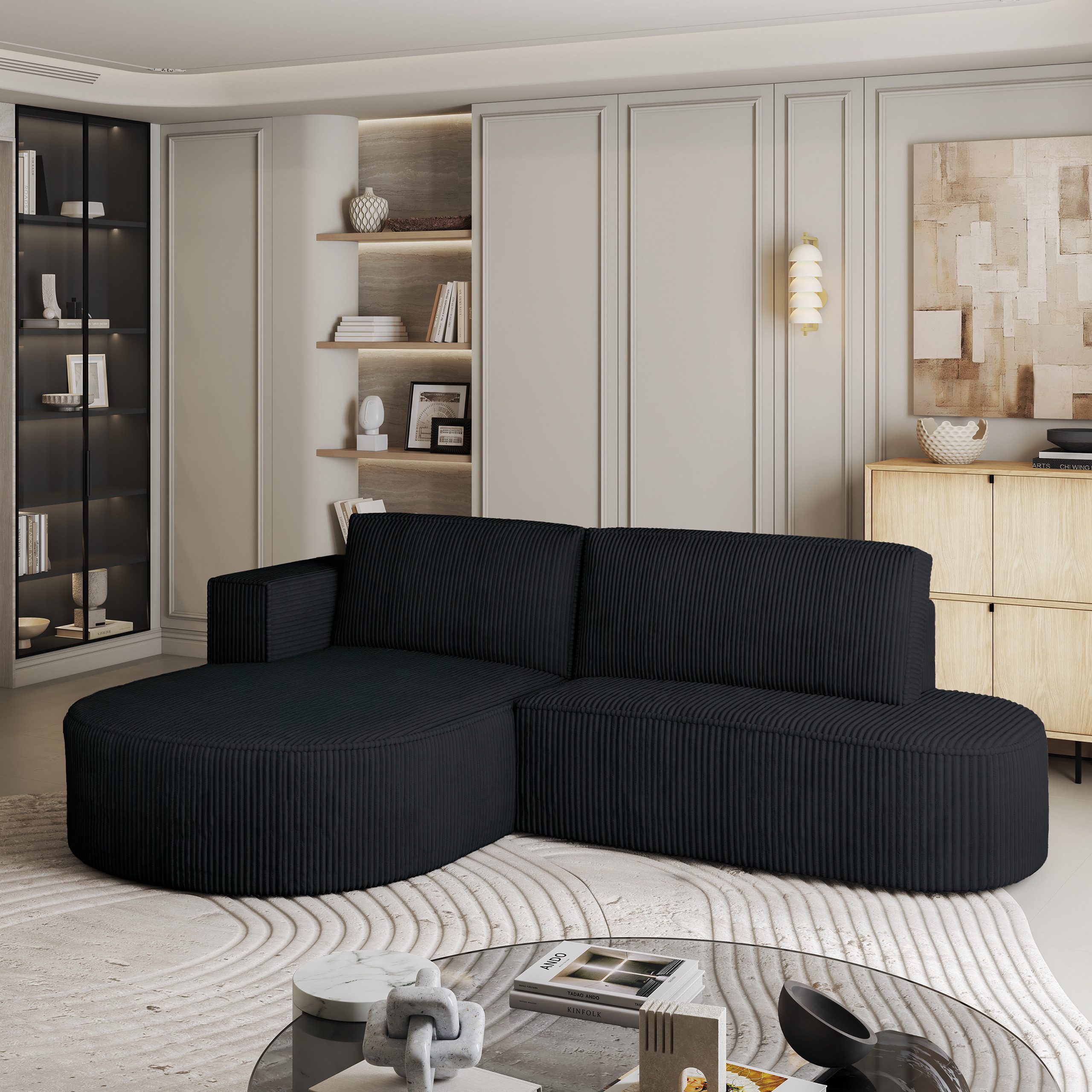 Masseno Ecksofa CORTIO mit Schlaffunktion L-Form, günstig online kaufen