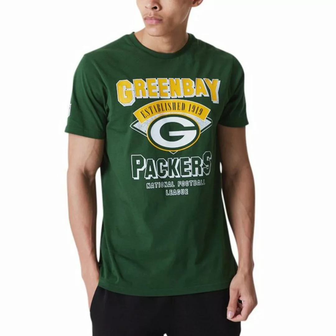 New Era Print-Shirt NFL Football WORDMARK Green Bay Packers günstig online kaufen