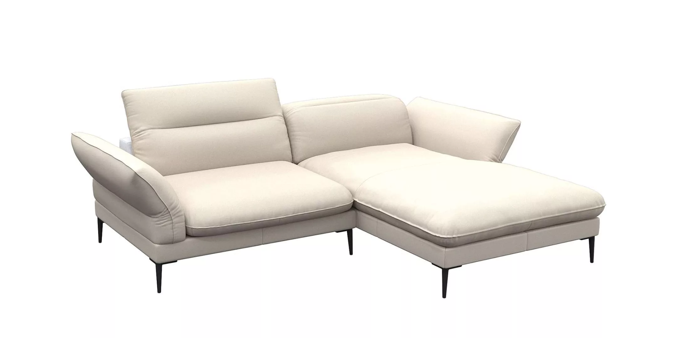 FLEXLUX Ecksofa »Salino, Funktionssofa mit Recamiere, Relaxsofa, Ecksofa«, günstig online kaufen