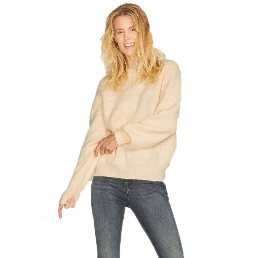 Jjxx Ivy Dense Rundhalsausschnitt Sweater XS Ecru günstig online kaufen