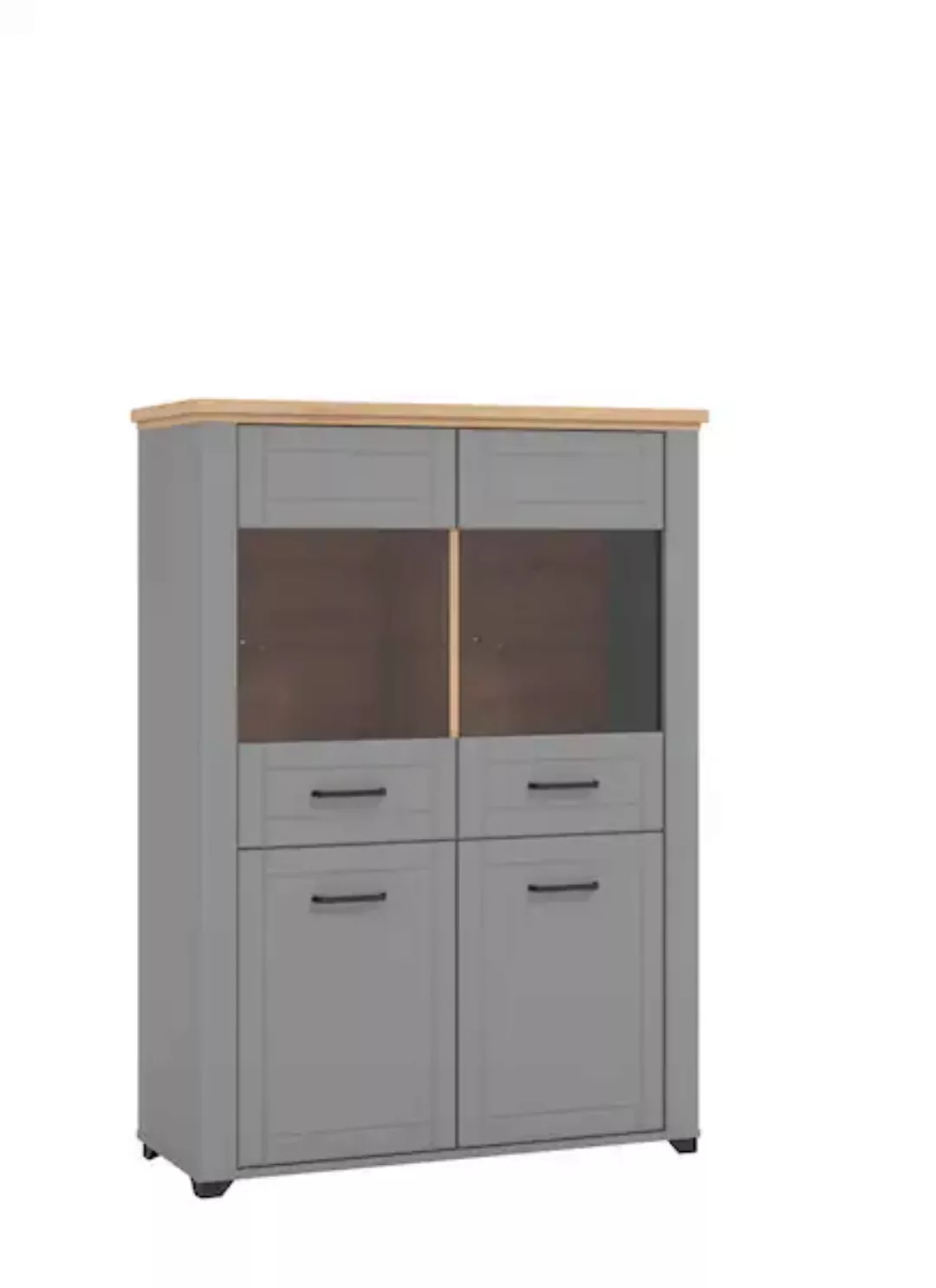 Home affaire Vitrine "Valencia", 2 Türen mit 4mm-Sicherheitsglas, Breite 10 günstig online kaufen