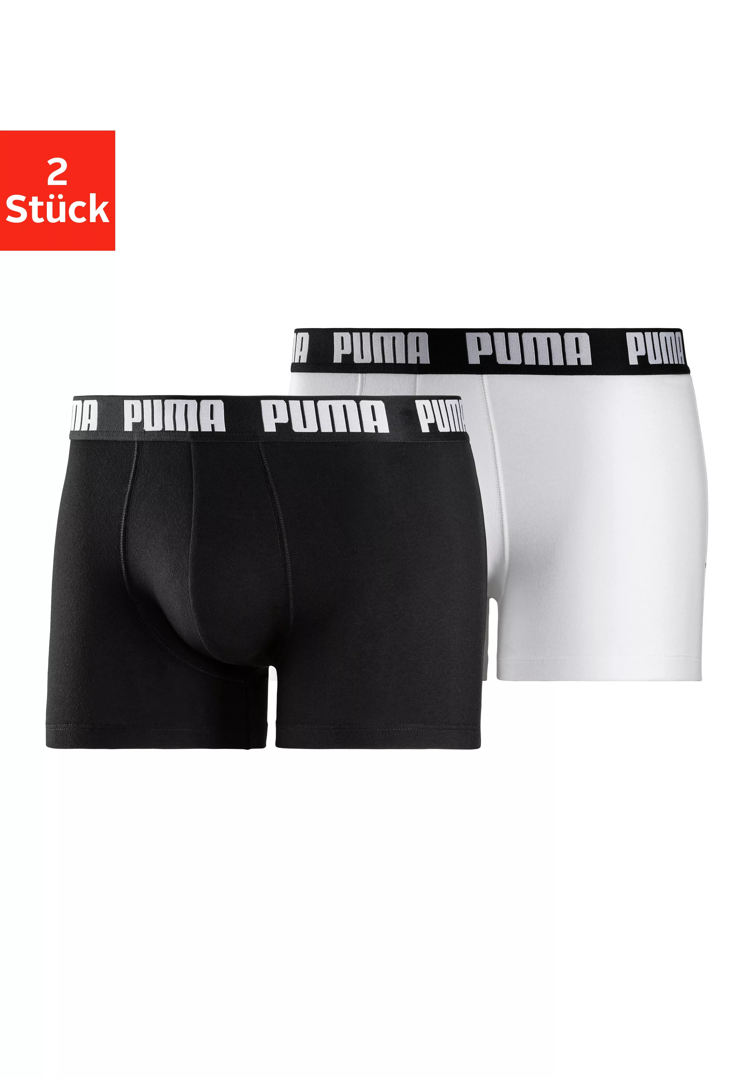 PUMA Boxer, (Packung, 2er-Pack), mit Puma Webbund günstig online kaufen