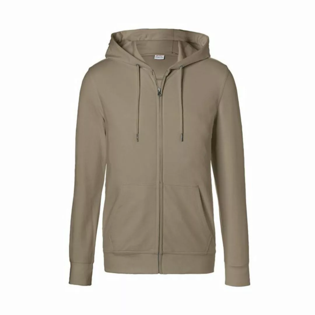 Kübler Sweatjacke Kübler Shirts Kapuzen-Sweatjacke sandbraun günstig online kaufen