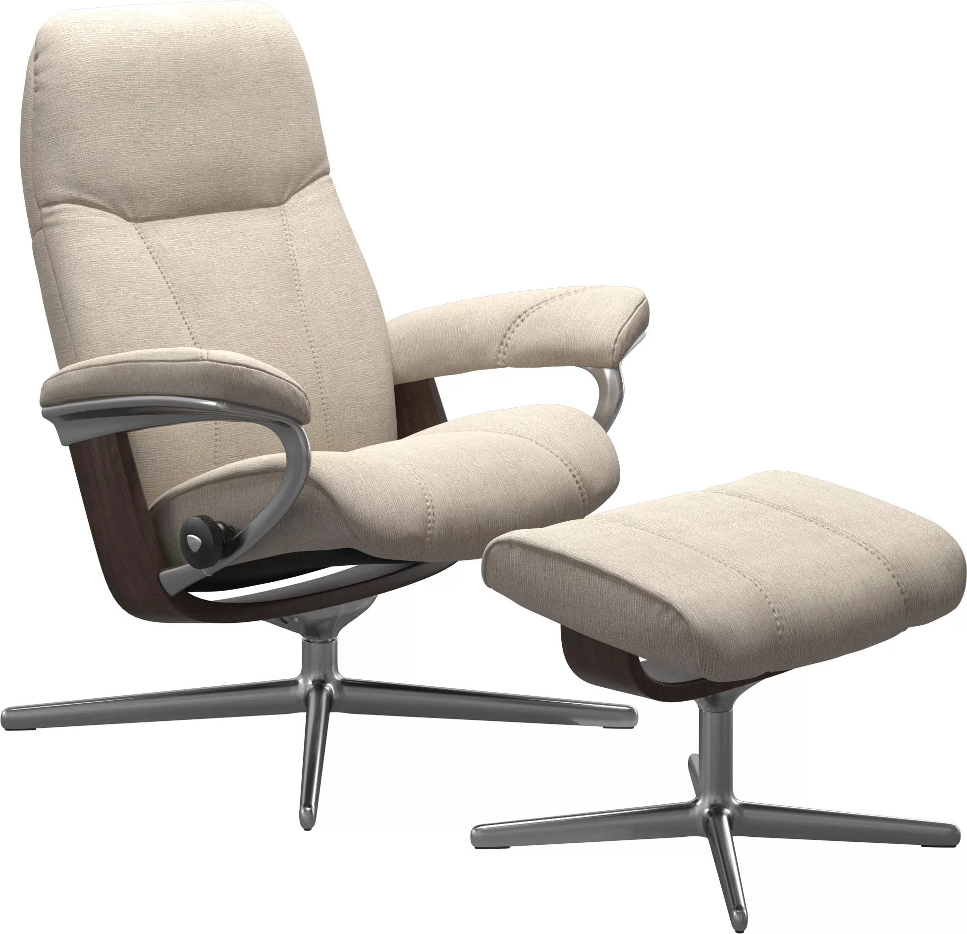 Stressless Relaxsessel "Consul", mit Cross Base, Größe S, M & L, Holzakzent günstig online kaufen