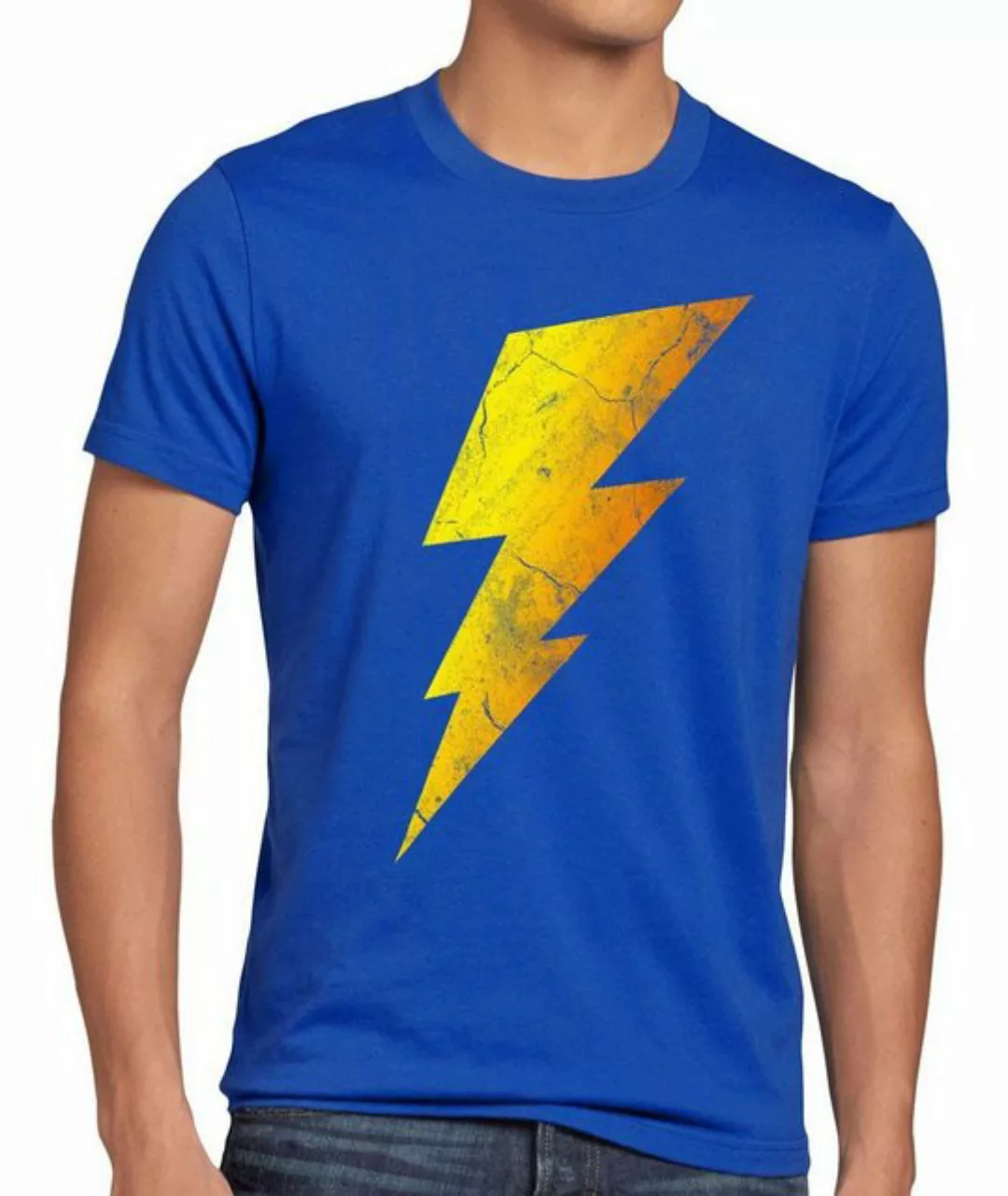 style3 T-Shirt Sheldon Lightning Bolt Blitz flash Comic the big bang theory günstig online kaufen