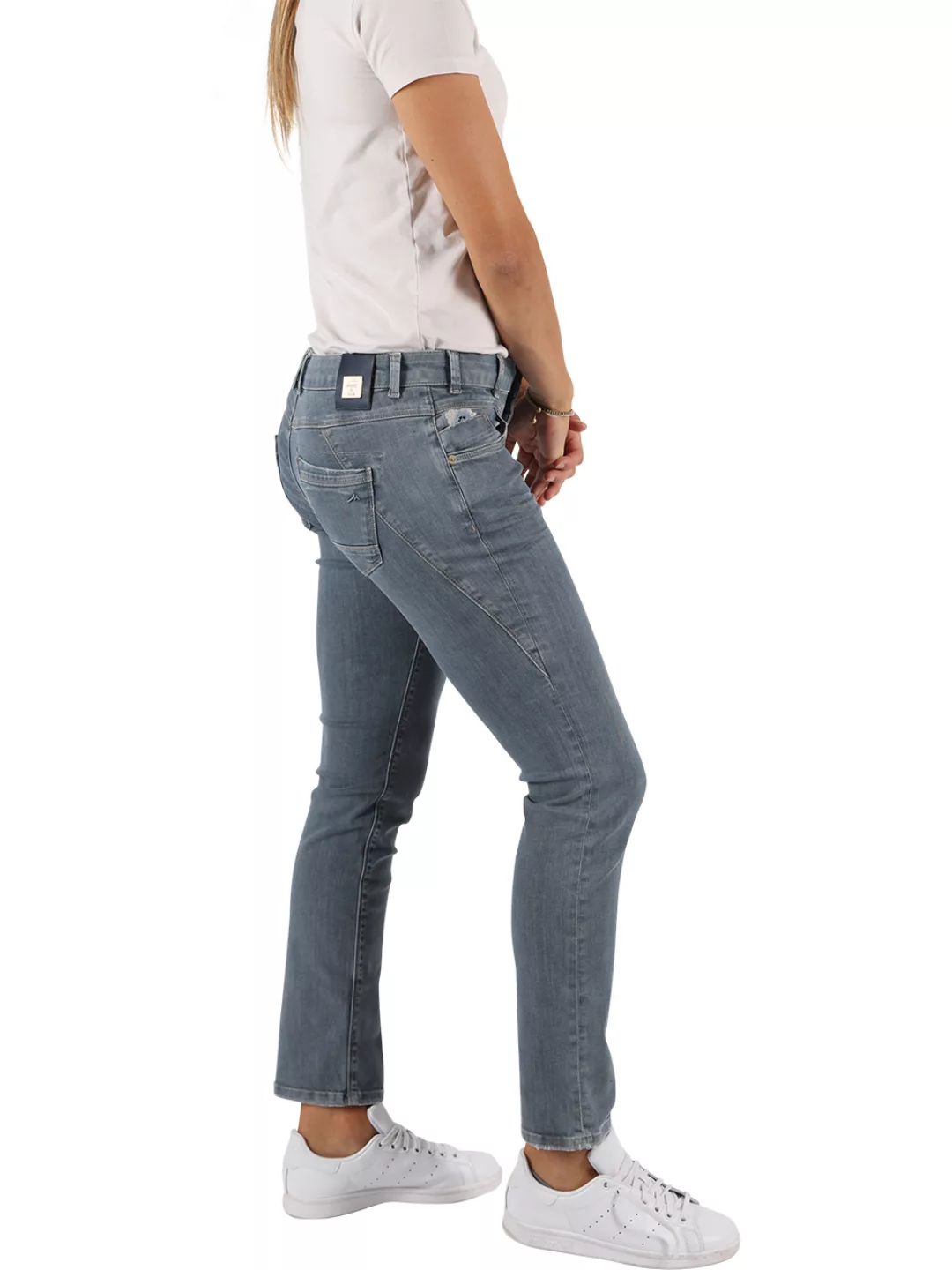 M.O.D. Damen Jeans REA - Regular Fit - Blau - Rodos Blue günstig online kaufen