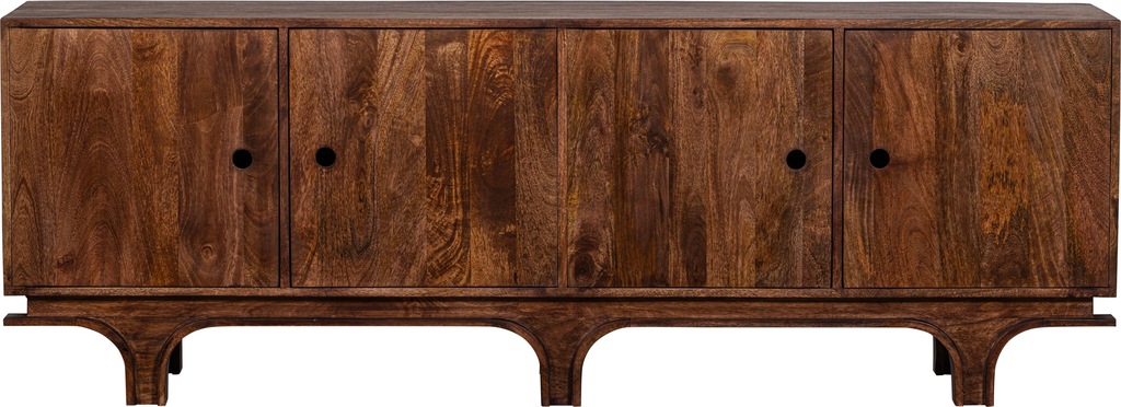 WOOOD Sideboard "Staes Sideboard", Kommode, viel Stauraum, Breite 200 cm günstig online kaufen