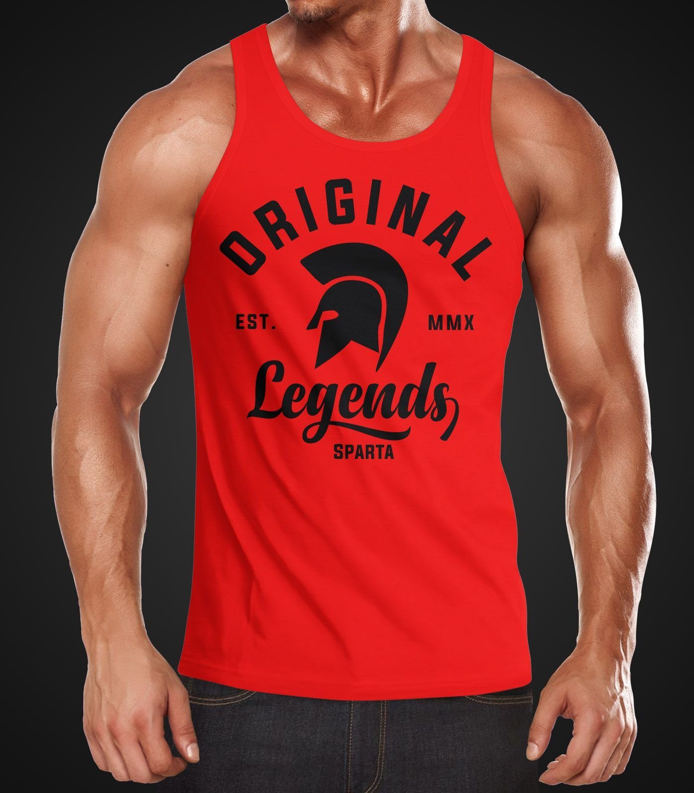 Neverless Tanktop Gladiator Sparta Fighter Original günstig online kaufen