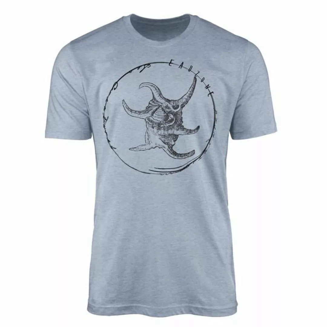 Sinus Art T-Shirt T-Shirt Tiefsee Fische - Serie: Sea Creatures, feine Stru günstig online kaufen