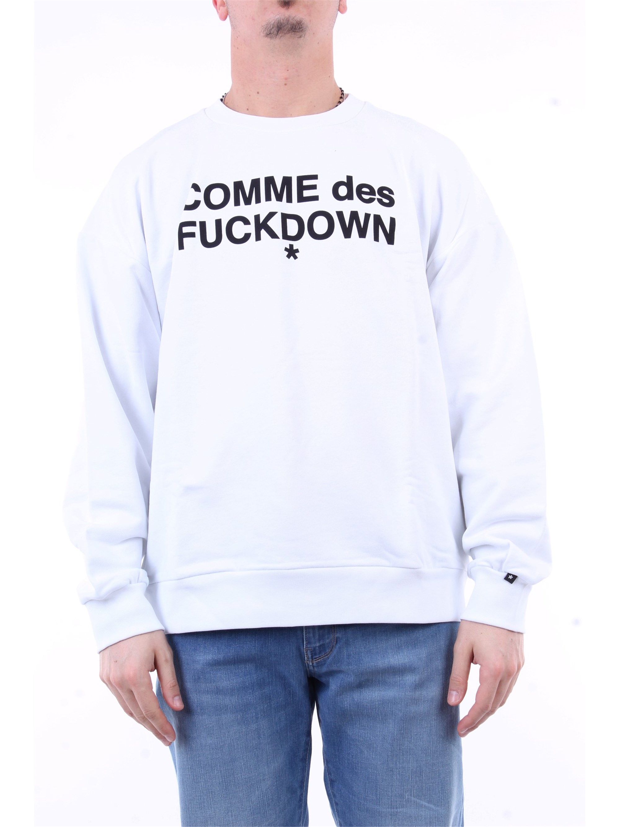 COMME DES FUCKDOWN Hoodies Herren weiß günstig online kaufen