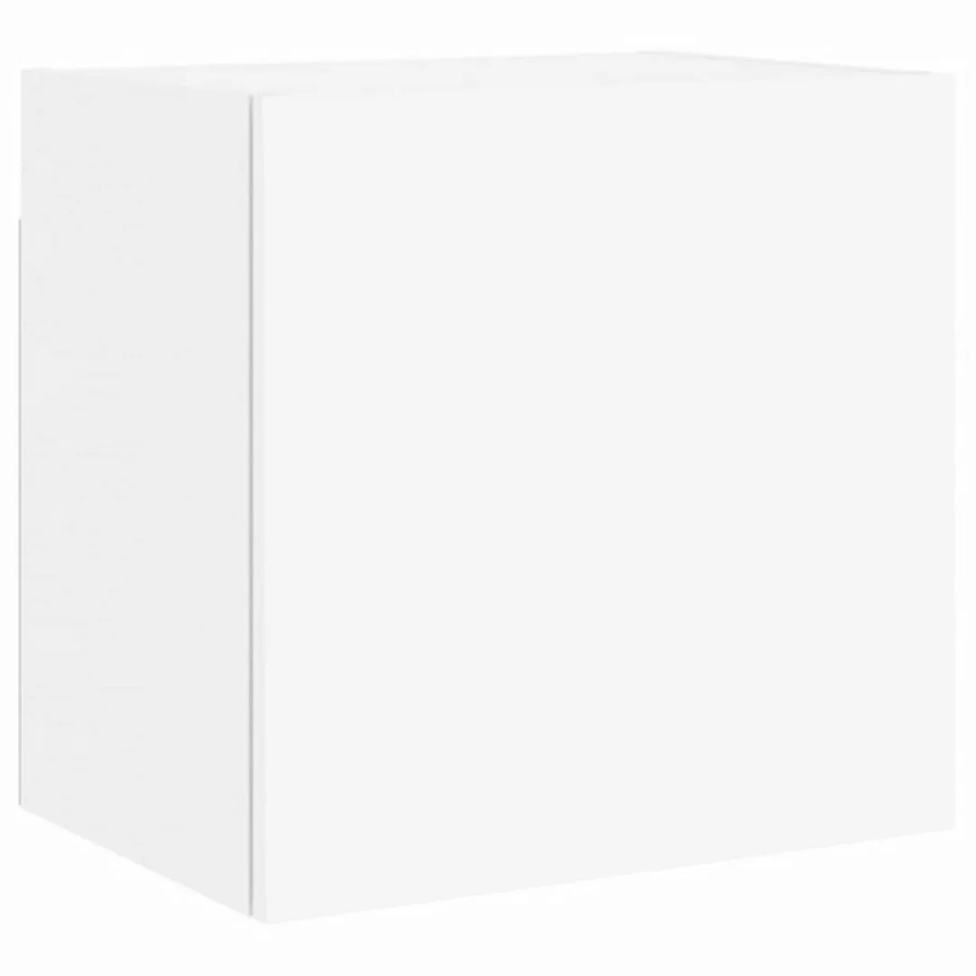 vidaXL Kleiderschrank TV-Wandschrank Weiß 40,5x30x40 cm Holzwerkstoff Hänge günstig online kaufen