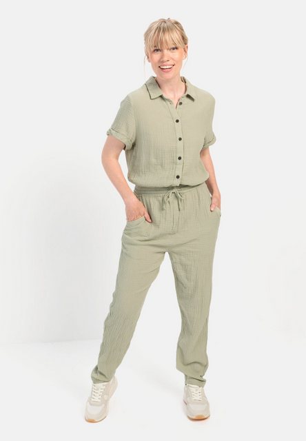 camel active Jumpsuit aus sommerlichem Musselin günstig online kaufen