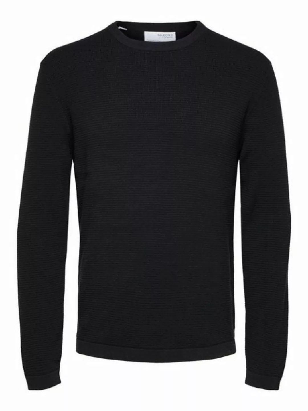 SELECTED HOMME Sweatshirt SLHROCKS LS KNIT CREW NECK G günstig online kaufen