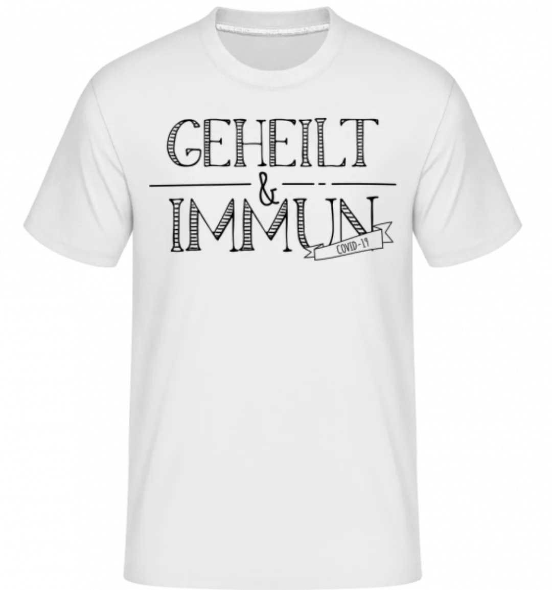 Geheilt Und Immun · Shirtinator Männer T-Shirt günstig online kaufen