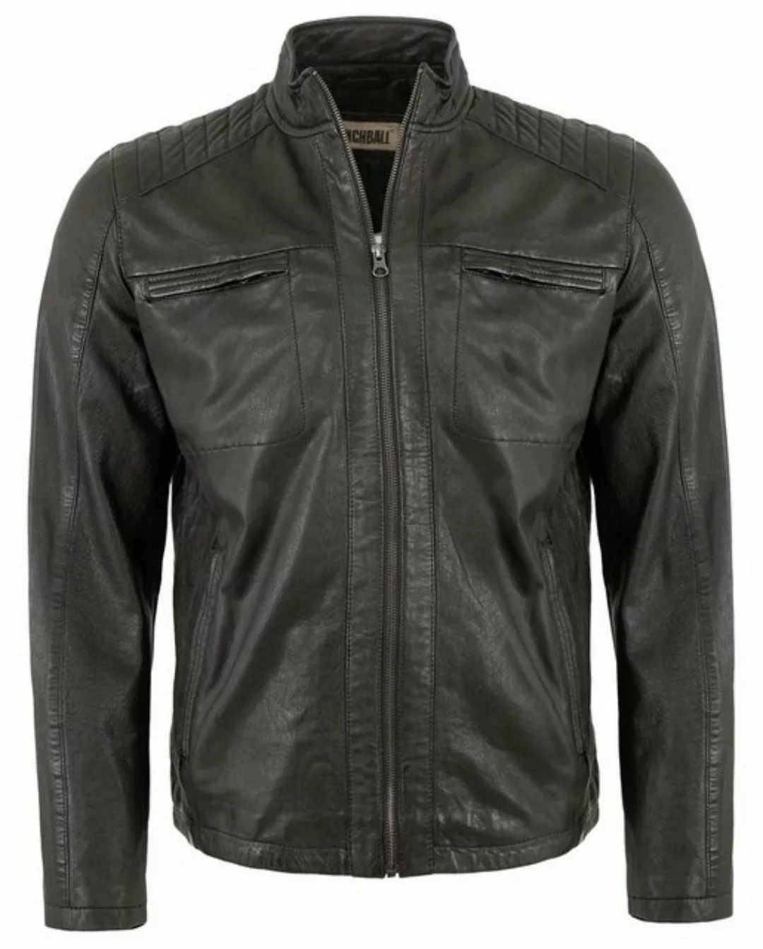 PUNCHBALL Lederjacke PB-521/M 3204-758 Punchball - Herren Lederjacke Bikerj günstig online kaufen