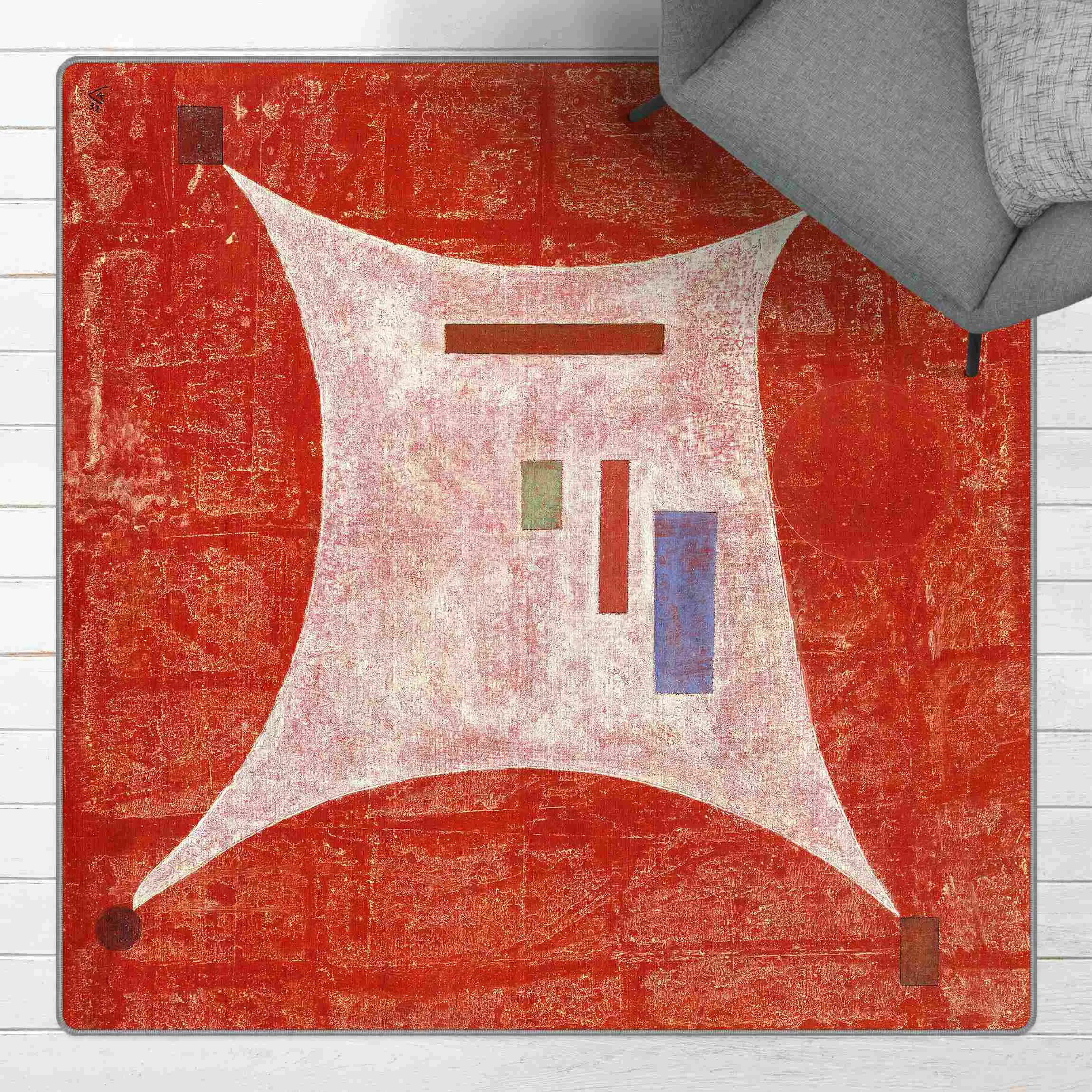 Teppich Wassily Kandinsky - Vier Ecken günstig online kaufen